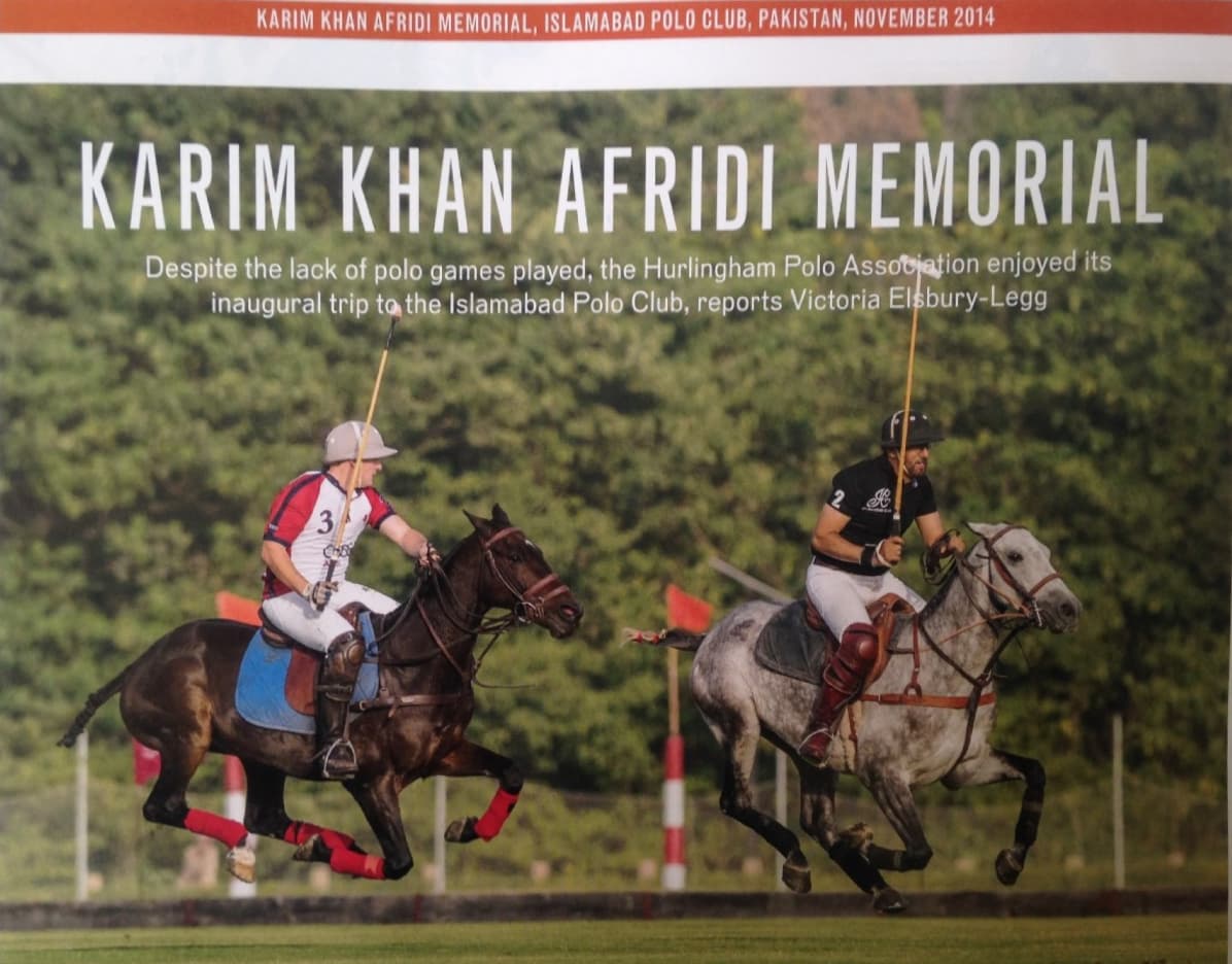 Karim Khan Afridi Memorial Polo